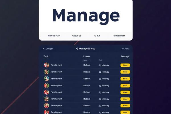 Manage Lineup